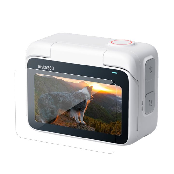Tempered glass film for Insta360 GO 3 lens film x1 screen film x1