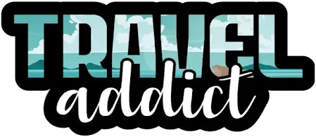 Travel Addict Sticker