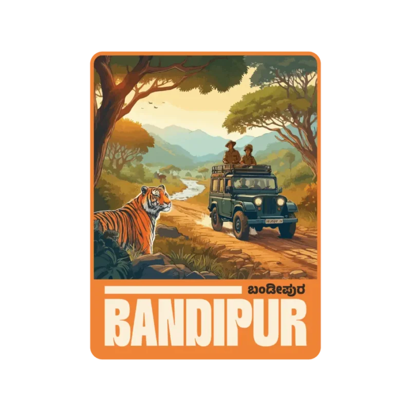 Bandipur Sticker