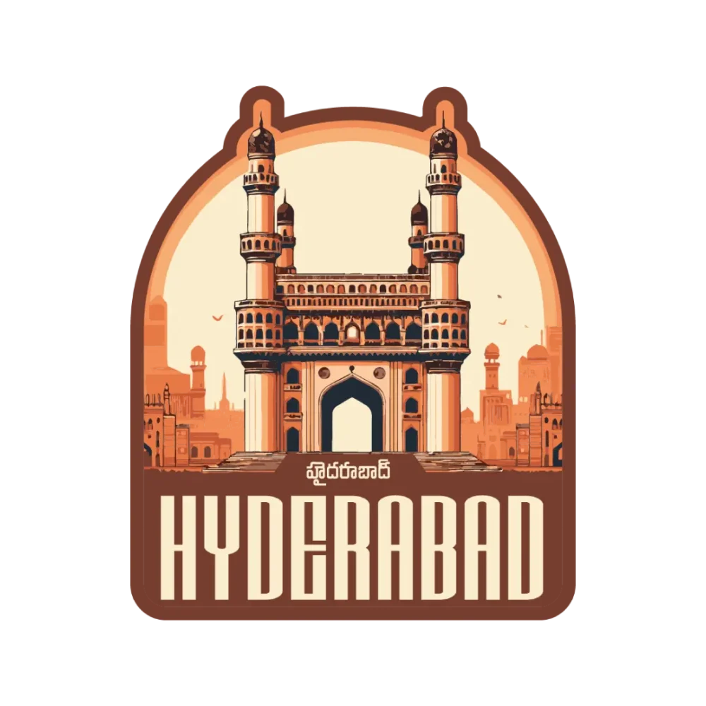 Hyderabad Sticker