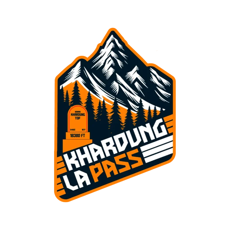 Khardung La Pass Fridge Magnet