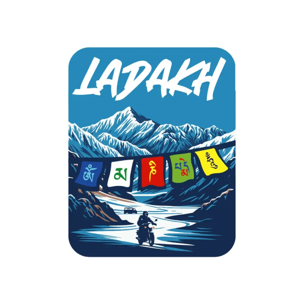 Ladakh Fridge Magnet