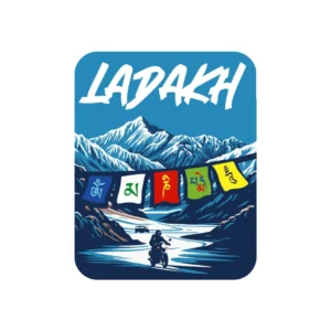 Khardung La Pass Fridge Magnet