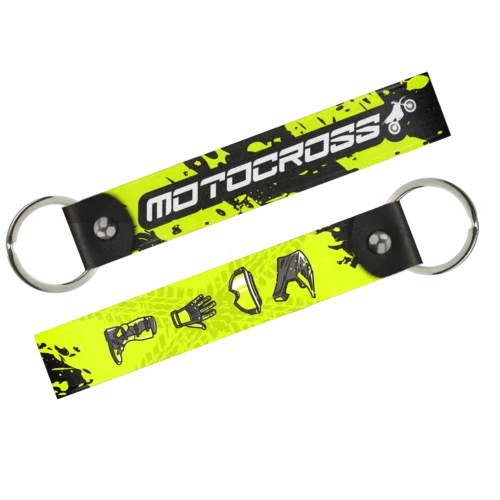 Motocross Keytag