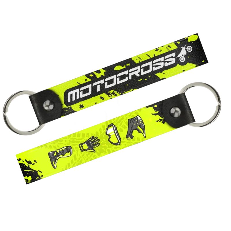 Motocross Keytag