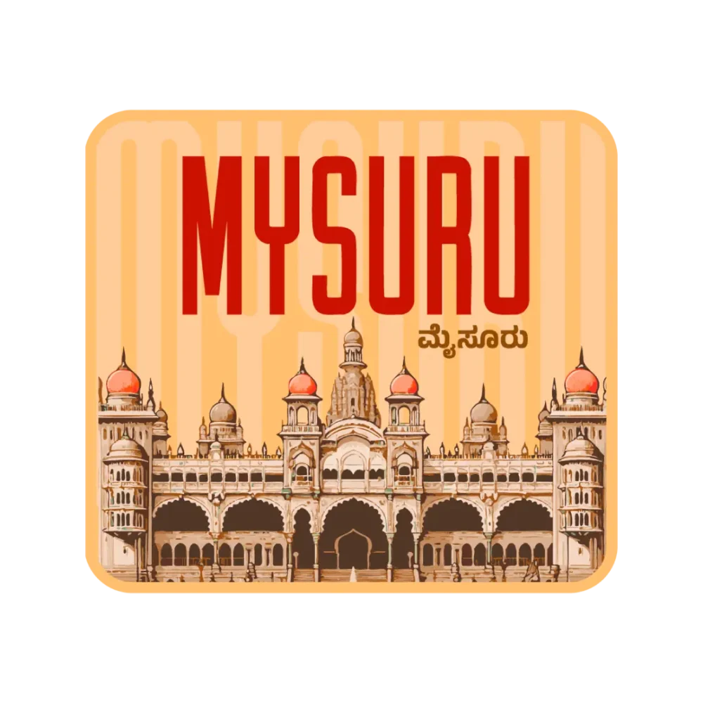Mysuru Sticker