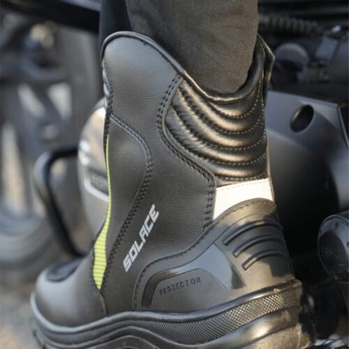 Solace Scout Motorcycle Boots B.Neon