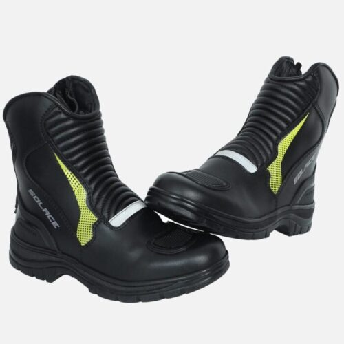Solace Scout Motorcycle Boots B.Neon