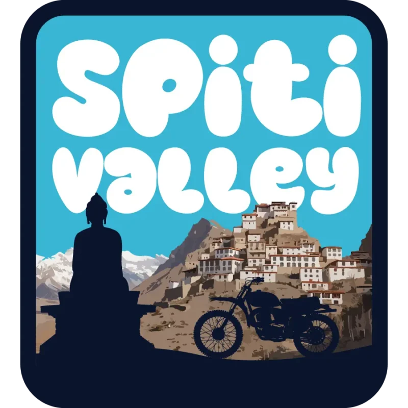 Spiti Valley Sticker