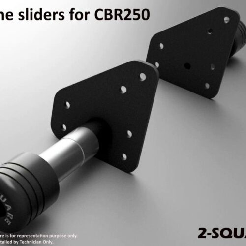2 Square Frame Slider for CBR 250