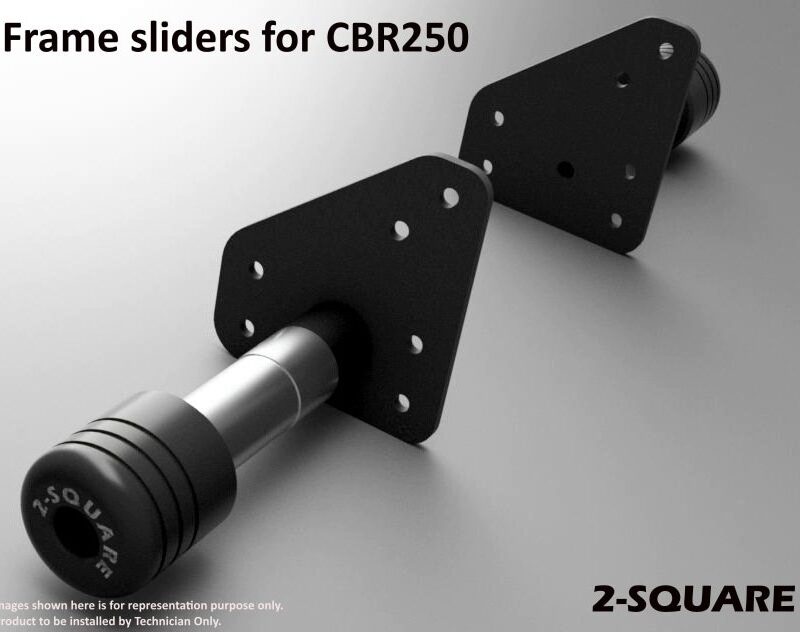 2 Square Frame Slider for CBR 250